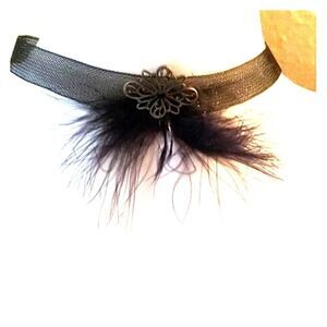 3 For $12 Sale! Net and Feather Medallion Choker